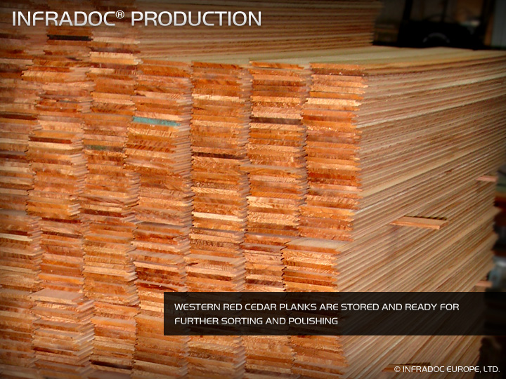 INFRADOC infrared sauna production