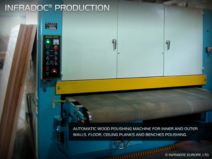 INFRADOC infrared sauna production