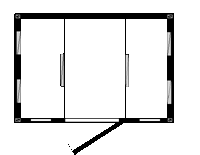 Infrared Sauna SH-1000 Drawing