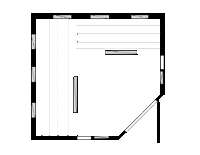 Infrared Sauna SH-1000 Drawing